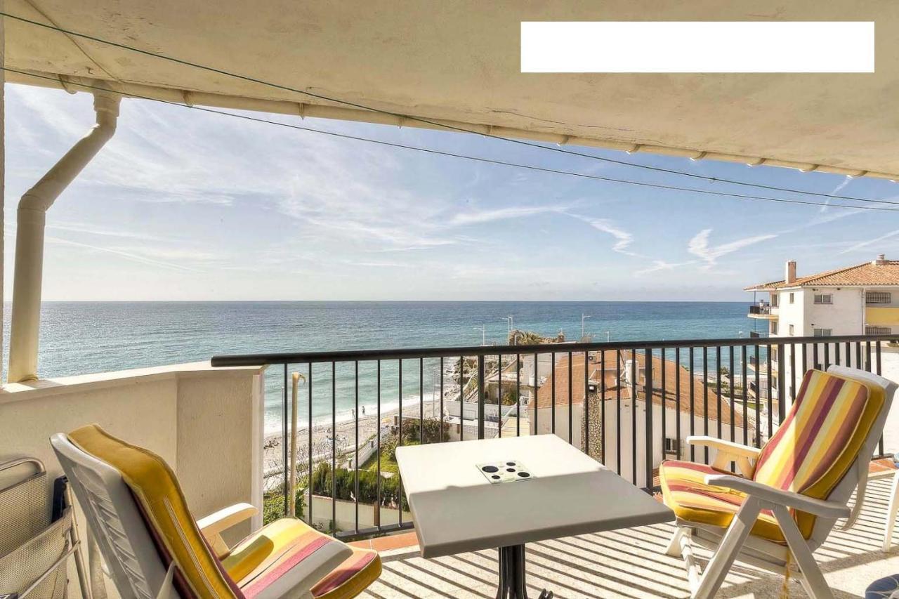Precioso Apartamento Frontal Al Mar Nerja Eksteriør billede